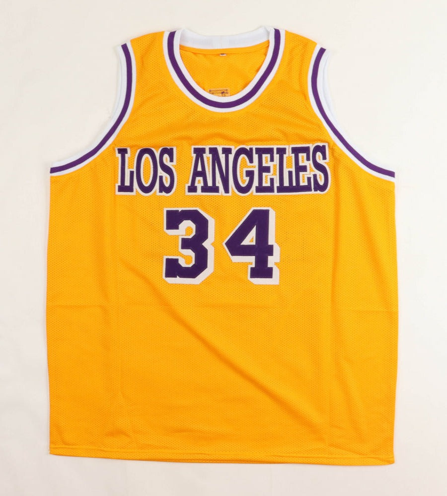 Shaquille O'Neal Signed Los Angeles Lakers Custom Jersey