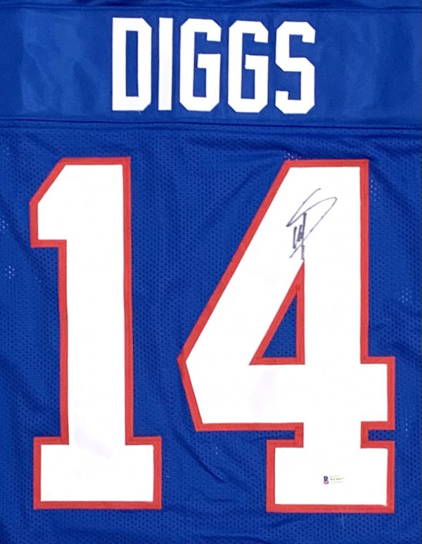 BUFFALO BILLS STEFON DIGGS AUTOGRAPHED SIGNED JERSEY BECKETT HOLO