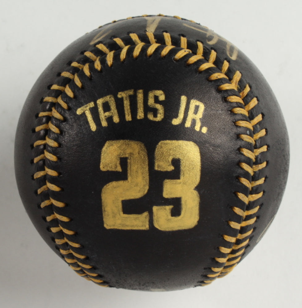 MLB, Shirts, San Diego Padres 23 Fernando Tatis Jr Black Golden Edition  Holographic Jersey