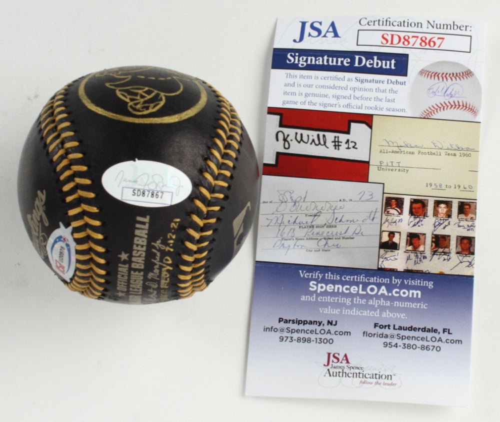 Fernando Tatis Jr Autographed Rawlings OML Baseball - JSA Auth