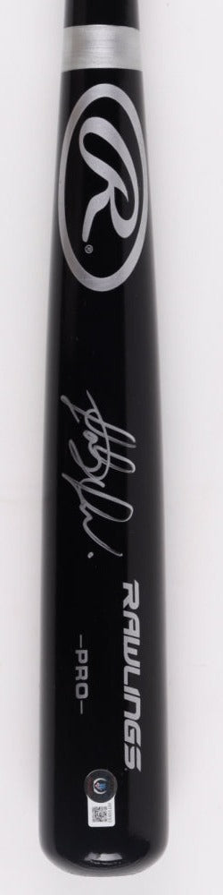 Fernando Tatis Jr. Signed Rawlings Pro Black Baseball Bat (Beckett Hologram)