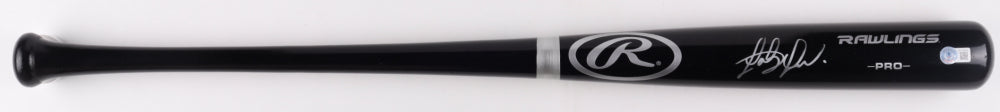 Fernando Tatis Jr. Signed Rawlings Pro Black Baseball Bat (Beckett Hologram)