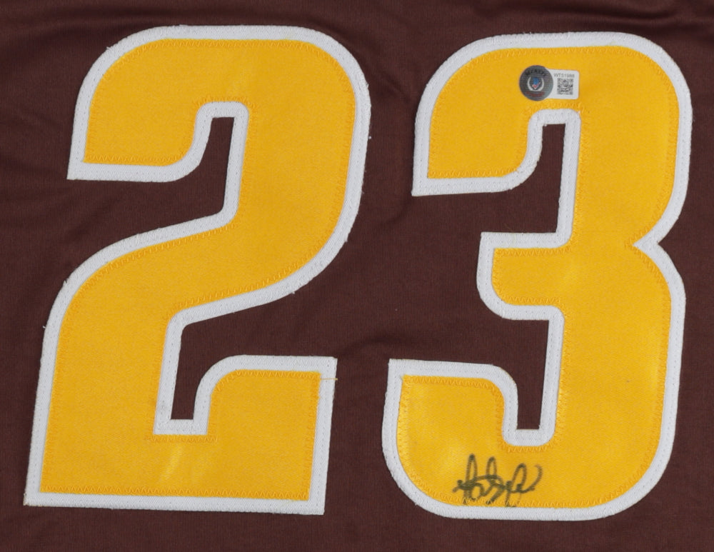Fernando Tatis Jr. Signed Brown Jersey (1) (Beckett)