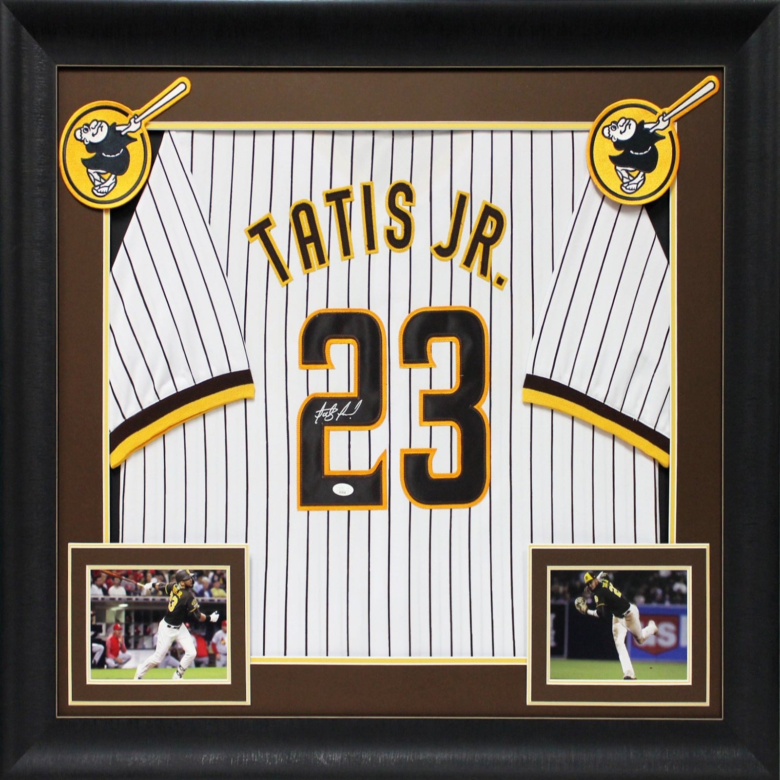 Fernando Tatis Jr. Signed & Framed San Diego Padres Jersey (JSA COA)
