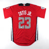 Fernando Tatis Jr. Signed 2018 All-Star Futures Game World Jersey (JSA COA)