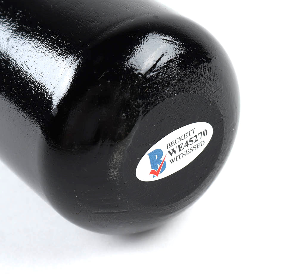 Fernando Tatis Jr. Signed Rawlings Pro Black Baseball Bat (Beckett COA)