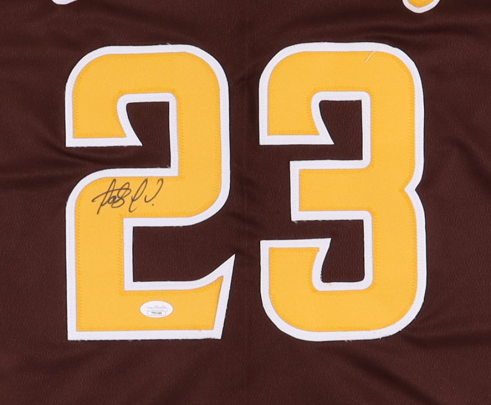 Fernando Tatis Jr. Signed Brown "Slam Diego" Jersey (JSA)