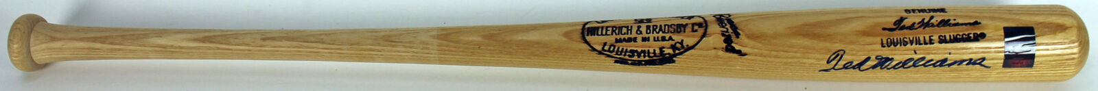 Ted Williams Signed H&amp;B Louisville Slugger Bat (PSA/DNA COA)