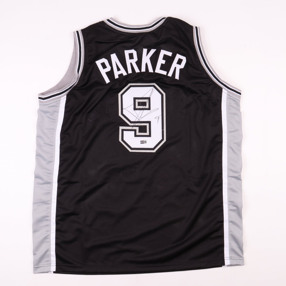 Tony Parker Signed Jersey (CX by Steiner)