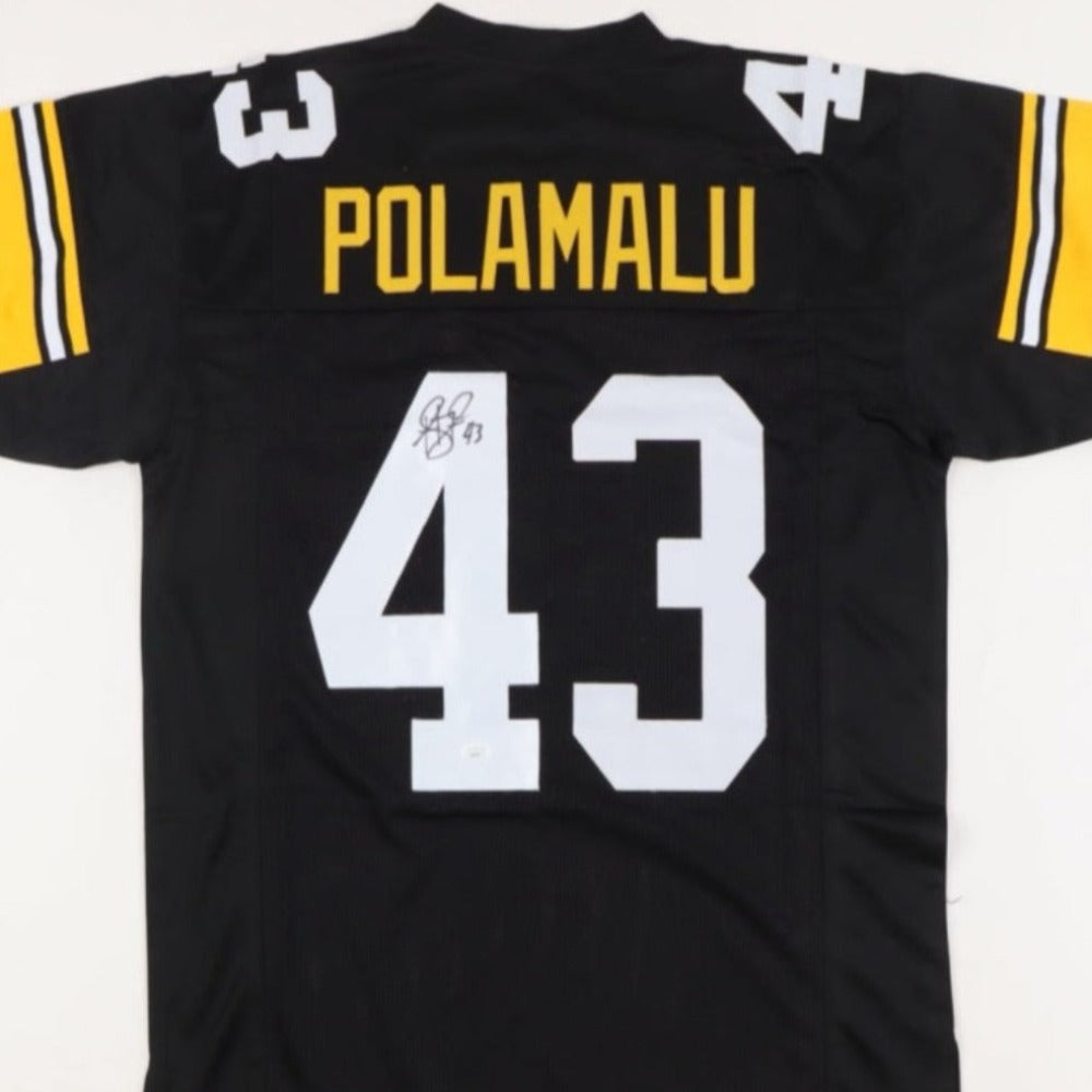 Mitchell & Ness Men's Pittsburgh Steelers Troy Polamalu #43 2008 Throwback  Jersey