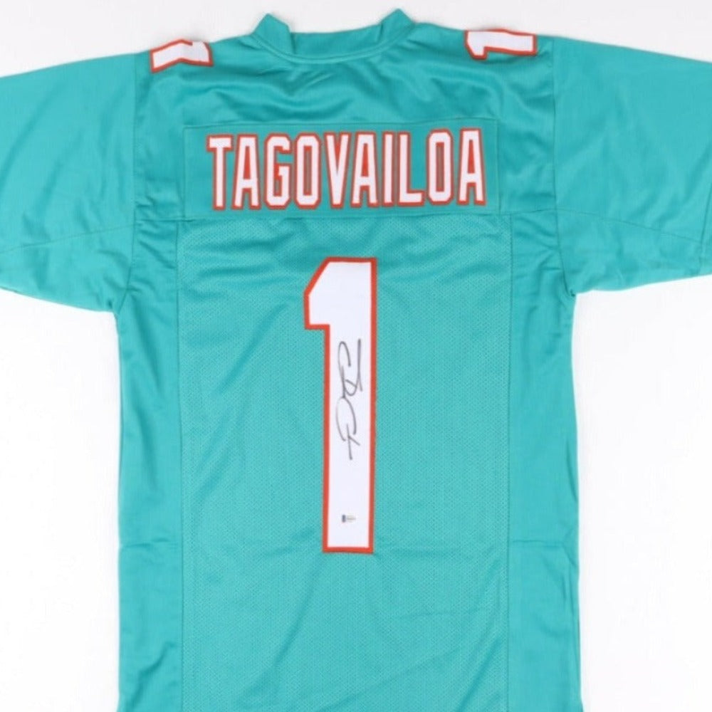 Tua Tagovailoa Signed "Rookie Year" Jersey (Beckett)
