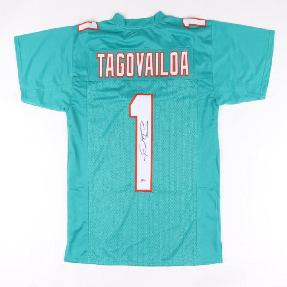 Tua Tagovailoa Signed "Rookie Year" Jersey (Beckett Hologram)