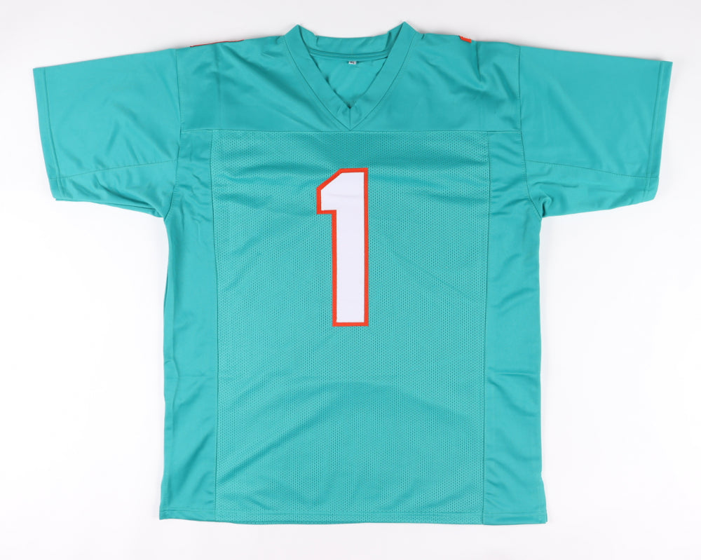 Tua Tagovailoa Signed &quot;Rookie Year&quot; Jersey (Beckett Hologram)