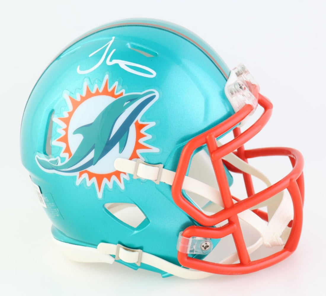 Miami Dolphins Riddell Speed Mini Helmet Flash