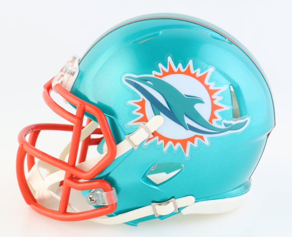 Tyreek Hill Miami Dolphins Autographed Riddell Speed Mini Helmet