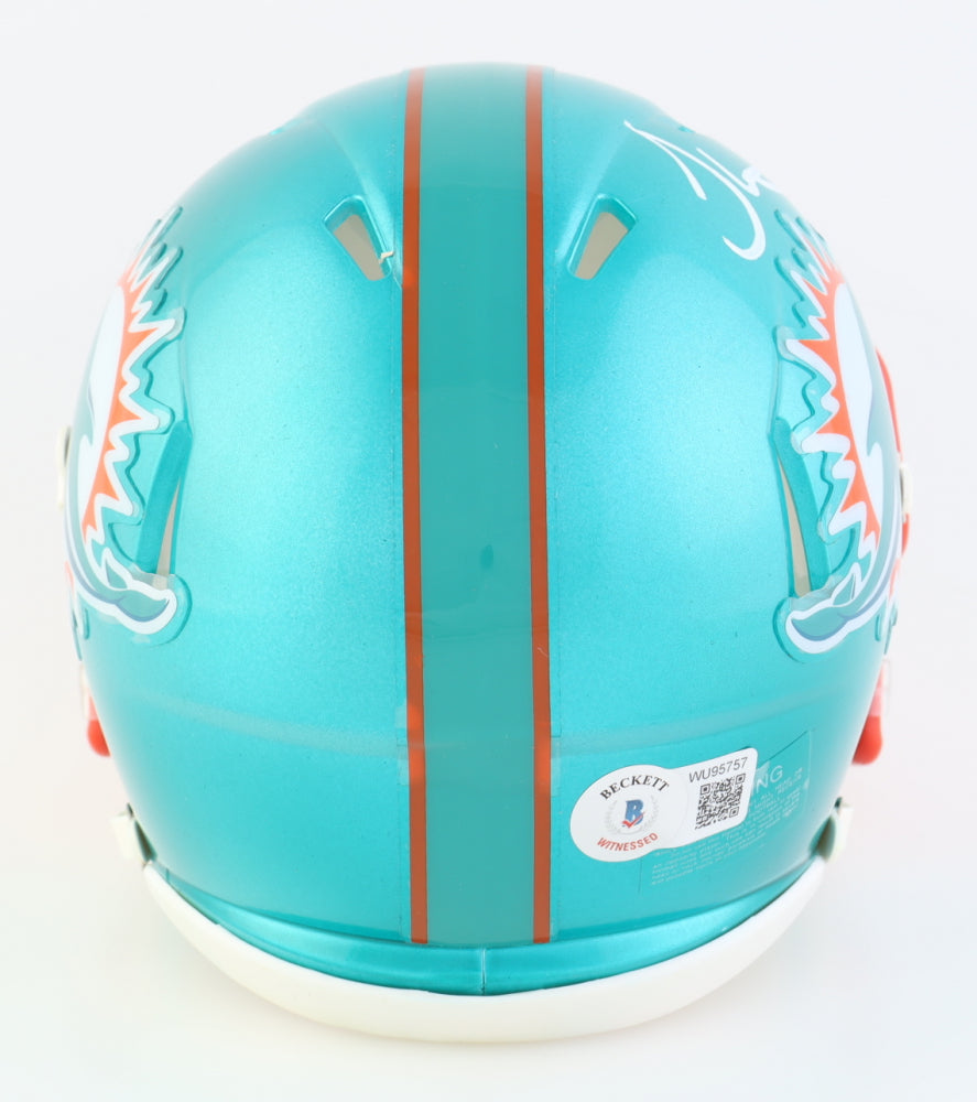 Tyreek Hill Miami Dolphins Autographed Riddell Flash Alternate Speed Authentic Helmet