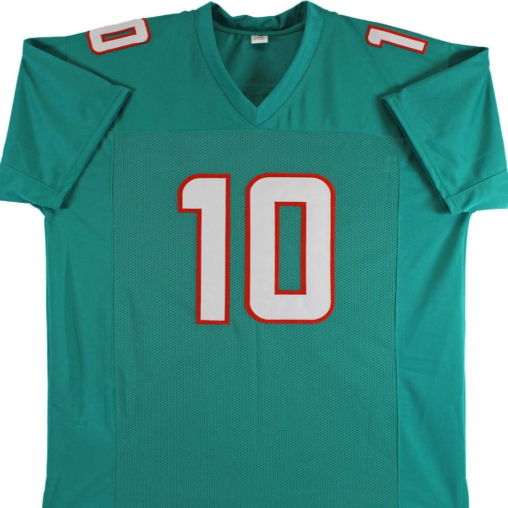 Autographed/Signed Xavien Howard Miami Teal Football Jersey PSA