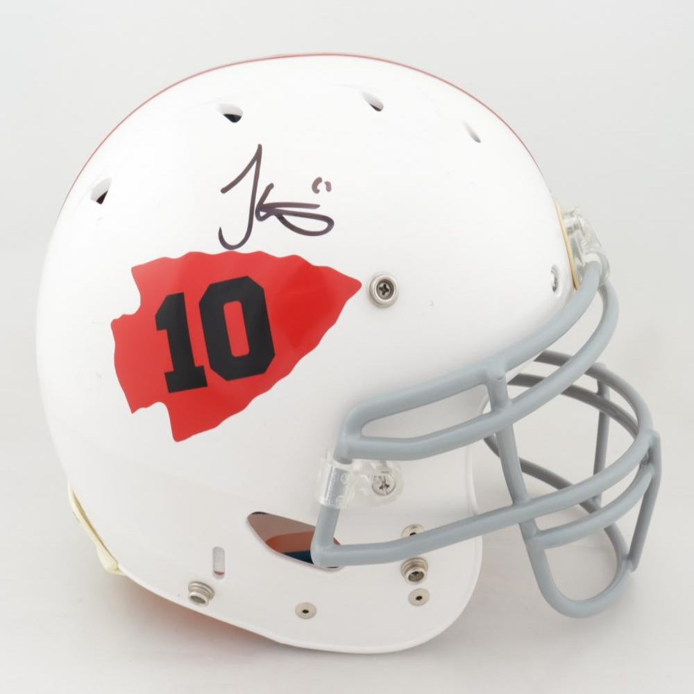 Tyreek Hill Signed Full-Size Authentic On-Field KC Chiefs Helmet (Beckett COA)