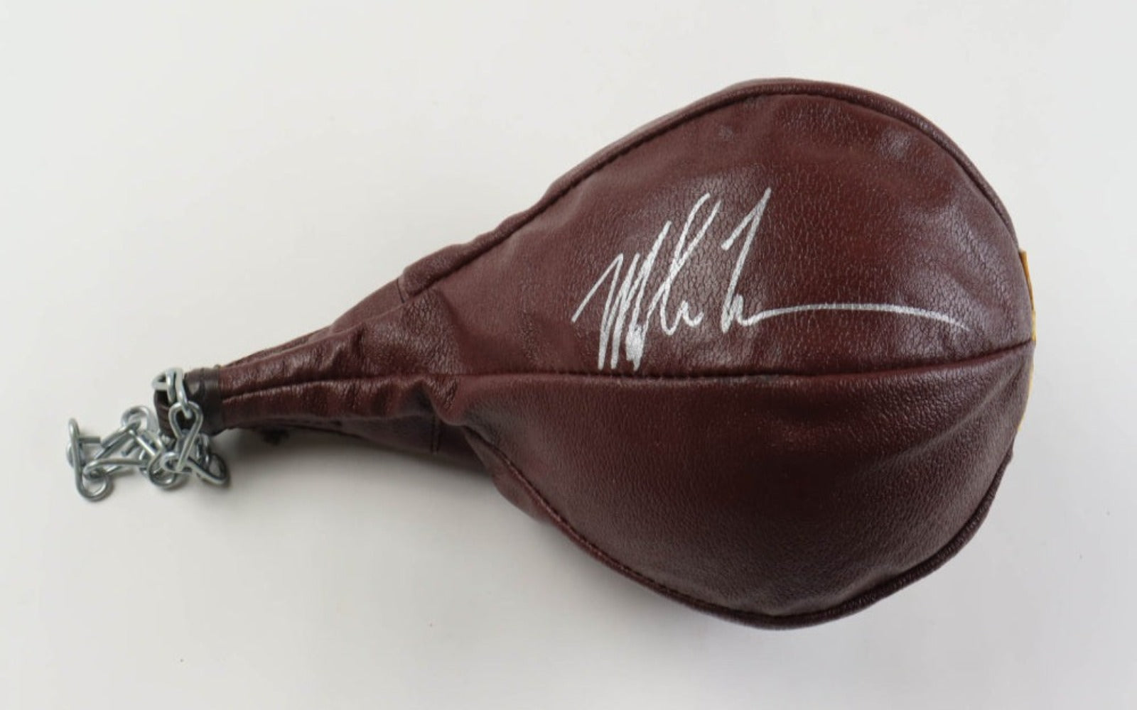 Mike Tyson Signed 1984 Olympics Everlast Vintage Speed Bag (PSA)