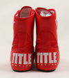Mike Tyson Signed Title Pro Boxing Boots (PSA &amp; Tyson)