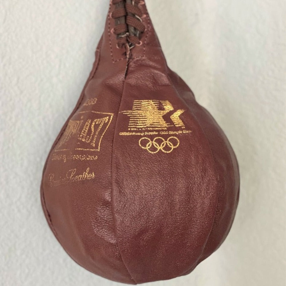 Mike Tyson Signed 1984 Olympics Everlast Vintage Speed Bag (PSA)