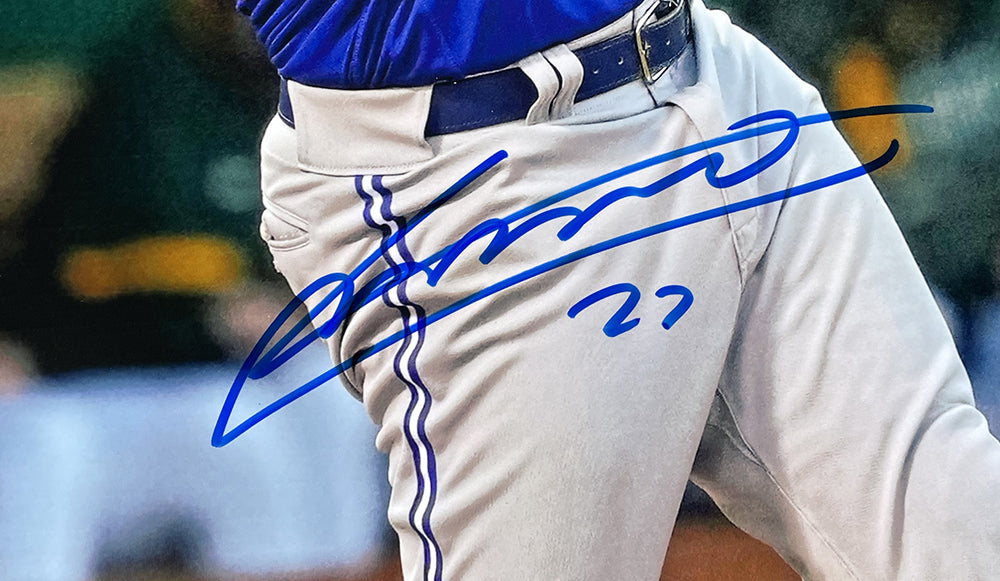 blue jays autographed jersey