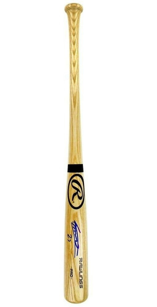 Vladimir Guerrero Jr. Signed Rawlings Pro Baseball Bat (JSA COA)