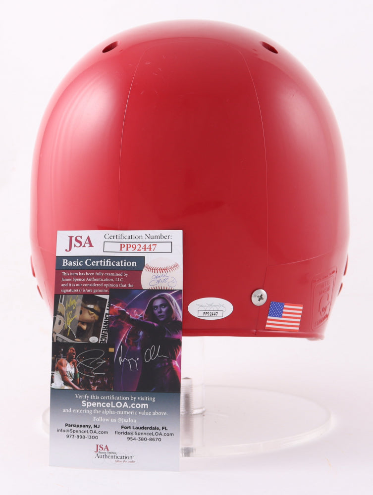 Vladimir Guerrero Jr. Signed Red Full-Size Batting Helmet (JSA COA)