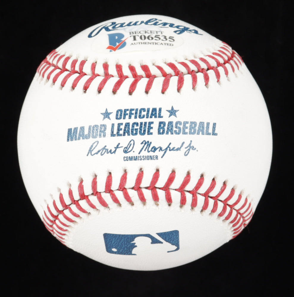 Wander Franco Signed OML Baseball (Beckett)