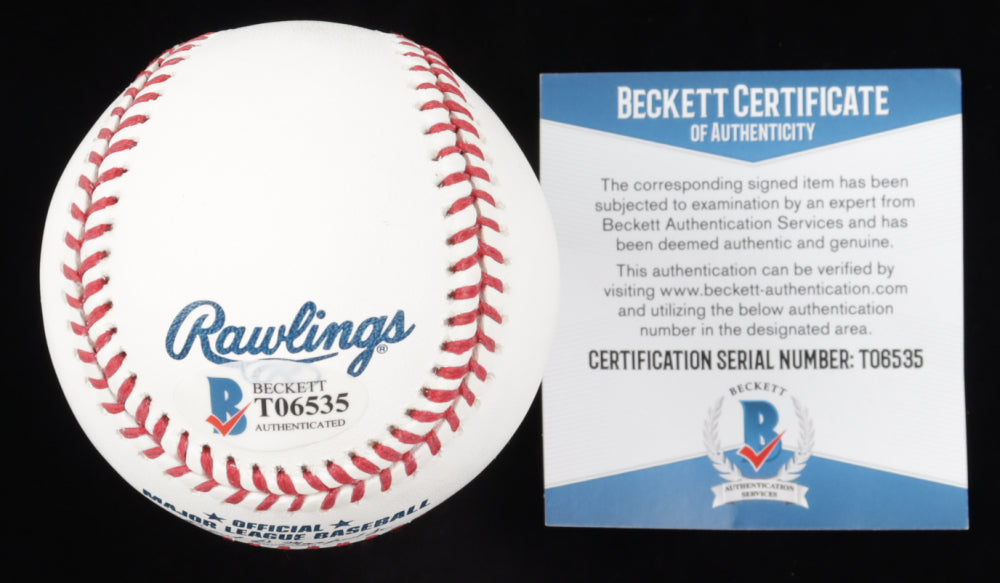 Wander Franco Signed OML Baseball (Beckett)