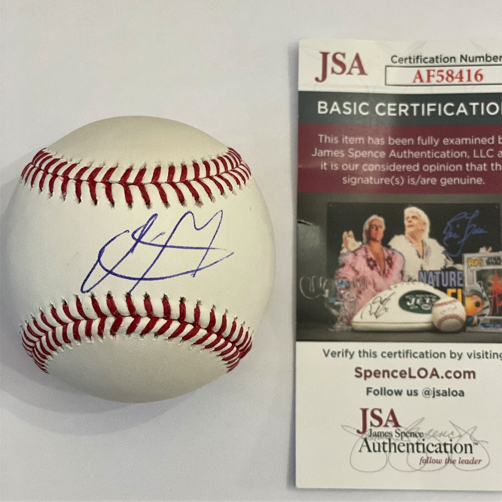 Wander outlet Franco Signed Baseball