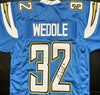 Eric Weddle Signed San Diego Chargers Custom Jersey