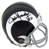 Jack Youngblood signed LA Rams white throwback Riddell helmet with ‘HF 01’ inscription