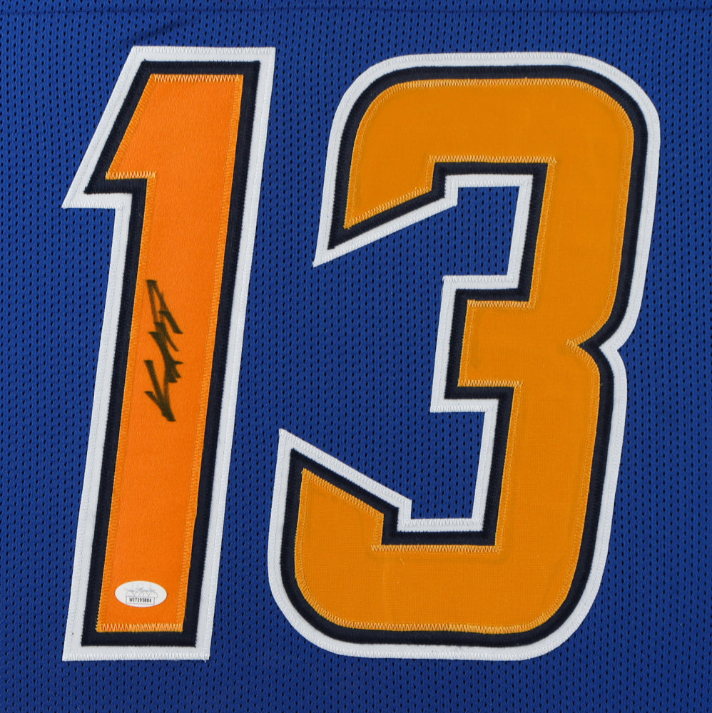 Keenan Allen Signed 35x43 Framed Jersey Display (JSA Hologram)